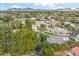 An aerial view showing the property's location in a tranquil residential neighborhood with mountain views at 6801 N 1St Pl, Phoenix, AZ 85012