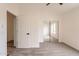 Bright bedroom with a ceiling fan and mirrored closet doors at 7801 N 44Th Dr # 1059, Glendale, AZ 85301