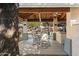 Outdoor lounge area with a large table and chairs, ceiling fan, perfect for gatherings and relaxation by the pool at 10757 N 74Th St # 2003, Scottsdale, AZ 85260