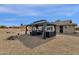 The backyard offers a gazebo with outdoor seating area, ideal for relaxing and entertaining at 12806 W Jadestone Dr, Sun City West, AZ 85375