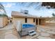 Backyard patio featuring a hot tub and desert landscaping at 14005 N 19Th Way, Phoenix, AZ 85022