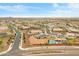 Panoramic aerial view of a Primary-planned community featuring well-maintained homes and streets at 17530 W Oberlin Way, Surprise, AZ 85387