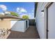 Fenced backyard showing shed and side entrance at 1911 W Kimberly Way, Phoenix, AZ 85027