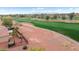 Golf course view featuring desert landscaping with a private outdoor patio at 22524 N San Ramon Dr, Sun City West, AZ 85375