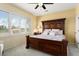 Comfortable bedroom with a large window providing lots of natural light at 22524 N San Ramon Dr, Sun City West, AZ 85375