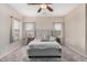 Bedroom with neutral colors and a ceiling fan at 32 W Desert Vista Trl, San Tan Valley, AZ 85143