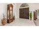 Elegant foyer featuring a decorative clock at 3603 E Indigo Bay Ct, Gilbert, AZ 85234