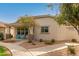 Inviting single-story home with well-manicured lawn, walkway, and covered porch at 4226 E Spawn Ln, Gilbert, AZ 85296