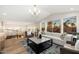 Bright, well-lit living room with tile floors, lots of natural light and modern finishes at 5433 E Nisbet Rd, Scottsdale, AZ 85254