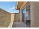 Private balcony with sliding glass door access, perfect for enjoying outdoor space at 601 W Yukon Dr # 1, Phoenix, AZ 85027