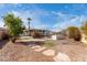 This backyard is spacious with plenty of room for activities and relaxing at 7458 E Clovis Cir, Mesa, AZ 85208