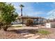 This backyard is spacious with plenty of room for activities and relaxing at 7458 E Clovis Cir, Mesa, AZ 85208