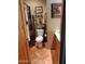 Cozy bathroom featuring a tub/shower and storage shelving at 14925 E Morning Vista Ln, Scottsdale, AZ 85262