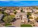 Beautiful aerial view of a meticulously landscaped home in a desirable neighborhood at 2448 E Amber Ct, Gilbert, AZ 85296