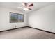 Bedroom with plush neutral carpet and a ceiling fan at 2873 E Nolan Pl, Chandler, AZ 85249