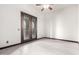 Bedroom featuring large shuttered windows offering privacy and natural light at 2873 E Nolan Pl, Chandler, AZ 85249