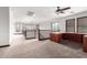 Upstairs landing area with built-in desk and plentiful natural light at 2873 E Nolan Pl, Chandler, AZ 85249