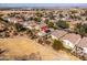 This home features solar panels for energy efficiency and is located adjacent to a community park at 4189 E Sandy Way, Gilbert, AZ 85297