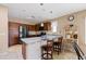 A kitchen featuring granite countertops, stainless steel appliances, and ample cabinet space at 4189 E Sandy Way, Gilbert, AZ 85297