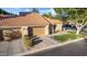 Charming single-story home with a well-maintained tile roof and attached two-car garage at 45 E 9Th Pl # 12, Mesa, AZ 85201