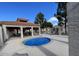 Inviting outdoor hot tub next to sheltered lounge area; a perfect place to relax and unwind at 45 E 9Th Pl # 12, Mesa, AZ 85201