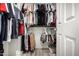 Walk in closet with ample hanging storage space at 6208 N 78Th Dr, Glendale, AZ 85303