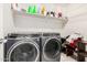 The laundry room features a front-load washer and dryer set at 6208 N 78Th Dr, Glendale, AZ 85303