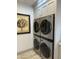 Laundry machines with gray cabinets at 6737 E Taza Way, Paradise Valley, AZ 85253