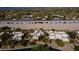 Expansive aerial view of desert community homes next to the Skyranch Carefree airport in Arizona at 8502 E Cave Creek Rd # 10, Carefree, AZ 85377