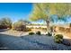 Desert-landscaped backyard with various cacti and gravel at 8502 E Cave Creek Rd # 10, Carefree, AZ 85377