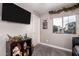 bedroom featuring playful decor, a storage shelf and window at 902 W Desert Valley Dr, San Tan Valley, AZ 85143