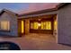 Relax on this covered patio overlooking the pool, complete with a ceiling fan and plenty of natural light at 9035 W Quail Track Dr, Peoria, AZ 85383