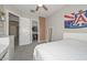 Inviting bedroom featuring a closet and simple decor for a personalized touch at 10039 W Jasmine Trl, Peoria, AZ 85383