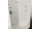 Clean and functional shower stall with built-in shelves for added convenience at 1418 E Peggy Dr, Casa Grande, AZ 85122