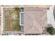 Aerial view of roof and backyard at 20358 N Valencia N Dr, Maricopa, AZ 85138