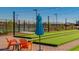 Outdoor recreation area featuring well-maintained bocce courts and comfortable seating, perfect for relaxation and recreation at 24757 N 175 Dr, Surprise, AZ 85387
