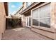 Paver patio and outdoor space, perfect for relaxing, with French doors into the home at 2875 W Highland St # 1213, Chandler, AZ 85224