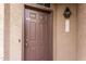 Close-up of a secure front door with a visible house number and security features at 2875 W Highland St # 1213, Chandler, AZ 85224