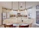 Bright kitchen featuring a large kitchen island with gorgeous countertops at 3134 N 145Th Ave, Goodyear, AZ 85395