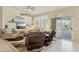 Inviting living room with plush seating and backyard views at 3362 N 159Th Ave, Goodyear, AZ 85395