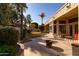 Spacious backyard patio, great for outdoor entertaining and desert sunset views at 3631 S Greythorne S Way, Chandler, AZ 85248