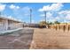 Spacious backyard with potential for landscaping and outdoor activities at 724 S Lewis --, Mesa, AZ 85210