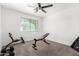 Bedroom with exercise equipment and a ceiling fan at 8812 N 67Th Dr, Peoria, AZ 85345