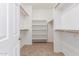 Spacious walk-in closet featuring ample shelving and rod space for optimal organization at 9237 W Alex Ave, Peoria, AZ 85382