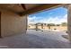Relaxing pool with views of clear blue skies and desert landscaping in the backyard at 9734 S 182Nd Dr, Goodyear, AZ 85338