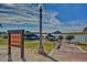 Sign for the Estrella Yacht Club, a lakefront community offering residents-only access at 9734 S 182Nd Dr, Goodyear, AZ 85338