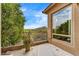 Private balcony featuring paver flooring, views, and wrought iron railing at 10798 E Hedgehog Pl, Scottsdale, AZ 85262