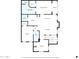 Floor plan illustration showing layout of the bedrooms, bathrooms, kitchen, and living room at 14250 W Wigwam Blvd # 1326, Litchfield Park, AZ 85340