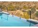 Modern backyard pool featuring desert views and sleek design at 15642 E Palatial Dr, Fountain Hills, AZ 85268