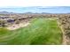 Overhead view of the sprawling golf course and upscale residential properties in the area at 1918 W Medinah Ct, Anthem, AZ 85086